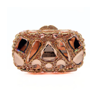 Lucciz Cecilia Rhinestone Evening Clutch Bag With Diamond - Lucciz