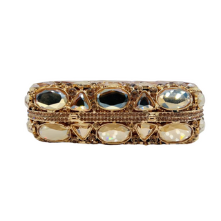 Lucciz Cecilia Rhinestone Evening Clutch Bag With Diamond - Lucciz