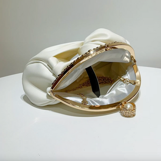 Lucciz Catalina Satin Evening Handbag Clutch - Lucciz