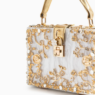 Lucciz Acrylic Box Handbag - Lucciz