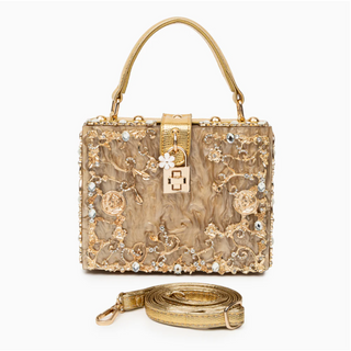 Lucciz Acrylic Box Handbag - Lucciz