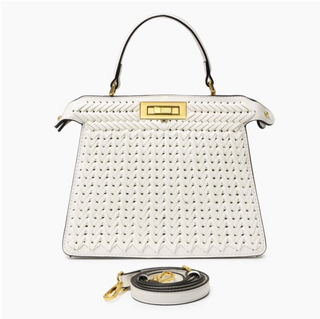 Lucciz Avani Woven Handbag