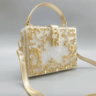 Lucciz Acrylic Box Handbag - Lucciz