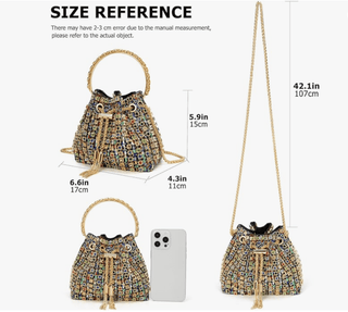 Lucciz Ariel Shoulder Clutch Bags - Lucciz