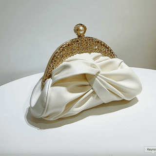 Lucciz Catalina Satin Evening Handbag Clutch - Lucciz