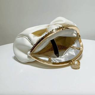 Lucciz Catalina Satin Evening Handbag Clutch - Lucciz